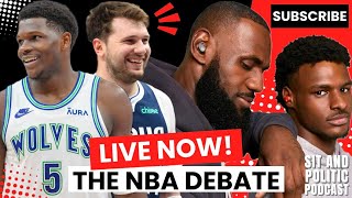 Luka Doncic & Anthony Edwards Face of The NBA Debate ,has Lebron had a Negative Impact Bronnys Stock