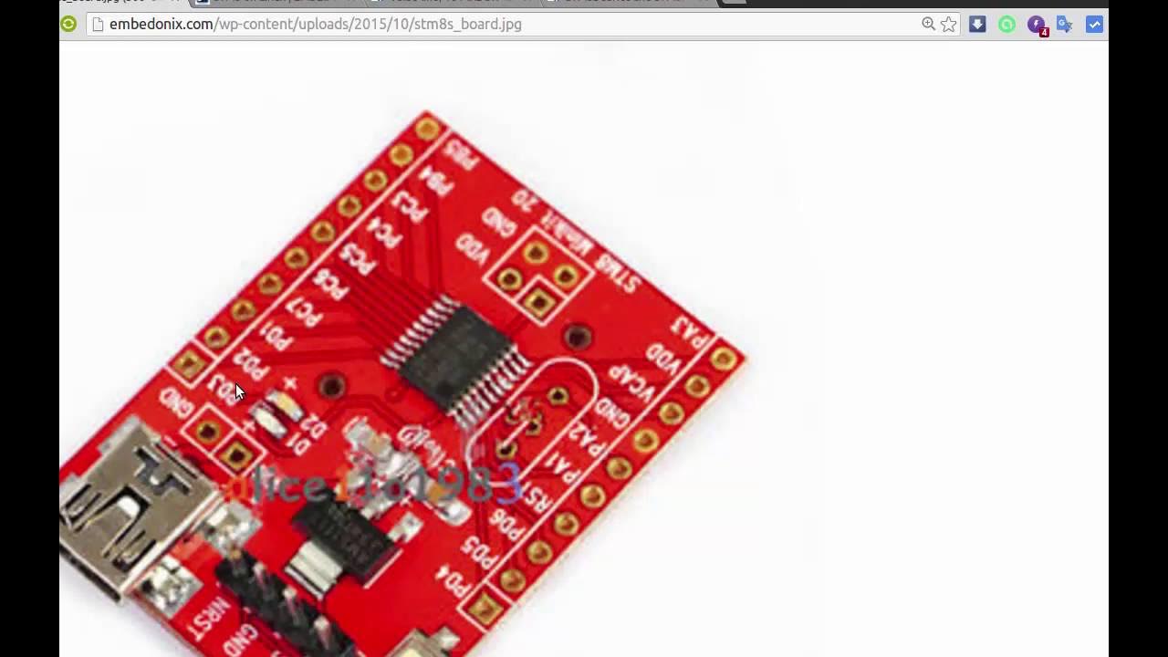 Stm32 мигание светодиодом
