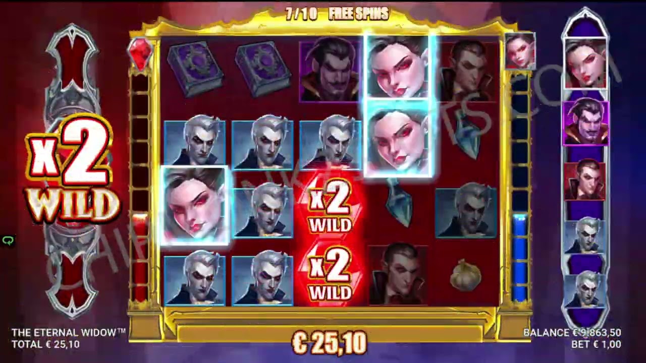 The Eternal Widow Slot - Just For The Win - YouTube