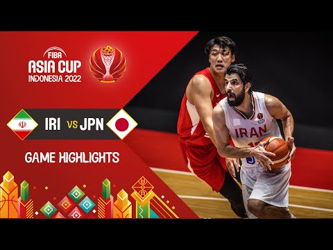 Iran 🇮🇷 - Japan 🇯🇵 | Basketball Highlights - #FIBAASIACUP 2022