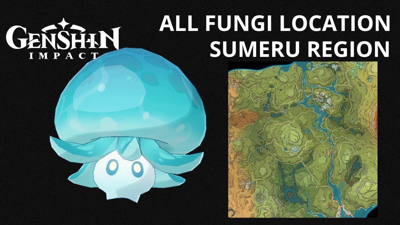 [GUIDE] All Fungi (Fungal Spores) Farming Route Location Sumeru Region
