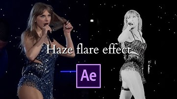 Haze flare effect / after effects