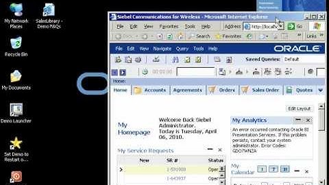 Siebel - Start Siebel Communication