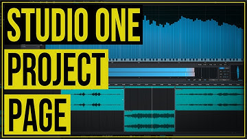The Studio One Project Page - Everything you need to know!