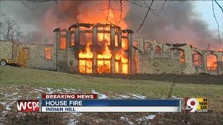 Fire takes multi-million dollar Indian Hill home