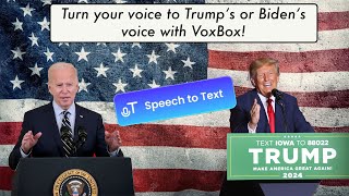 【2024】How To Sound Like Donald Trump? AI Voice Generator screenshot 3