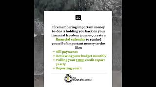 Take Control of Your Money with A Financial Calendar