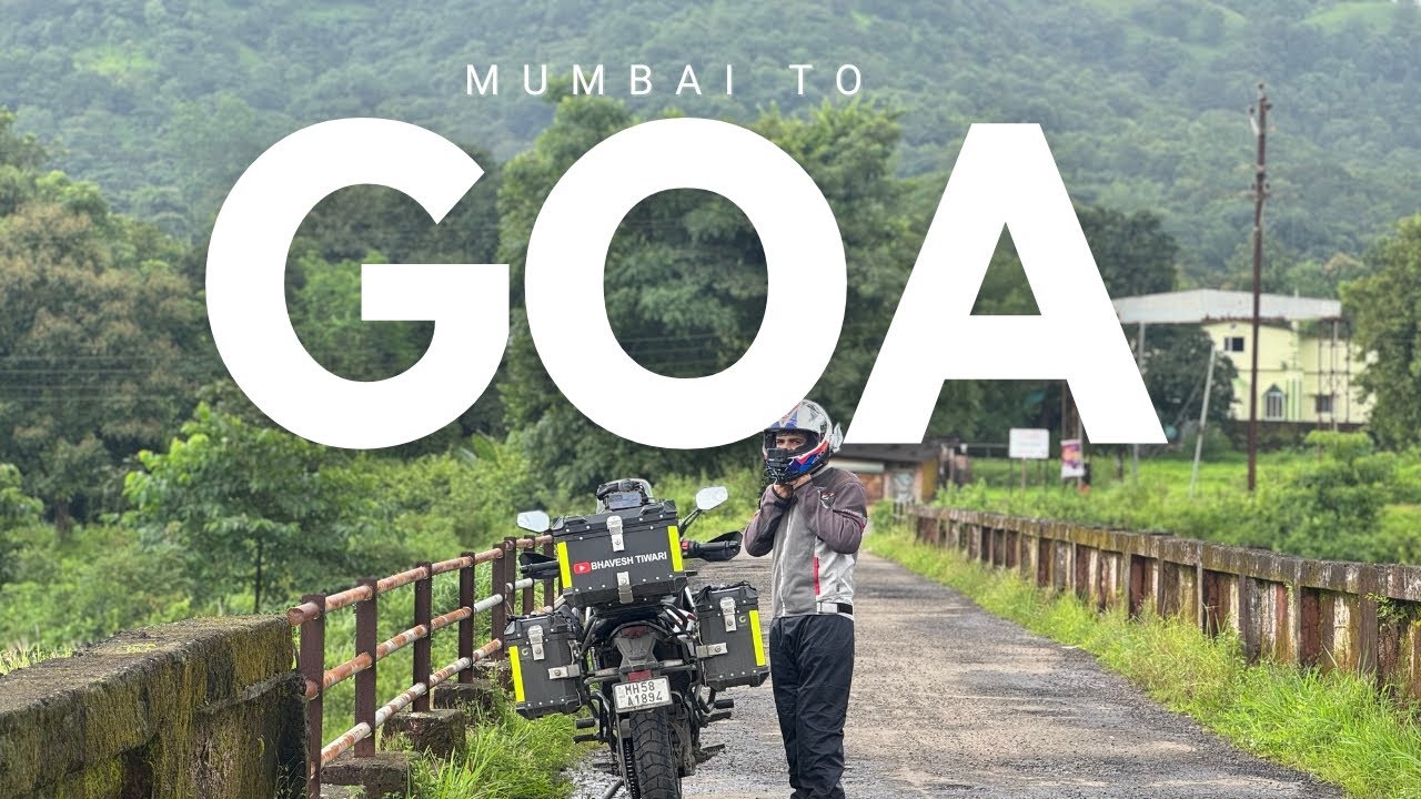 Mumbai to GOA road trip on Bike | Scenic route | KTM Adventure 390X 2025 long ride