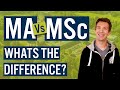 Ma versus msc degree  whats the difference  study in the uk  cardiff met international