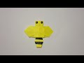蜂 折り紙 wasp origami