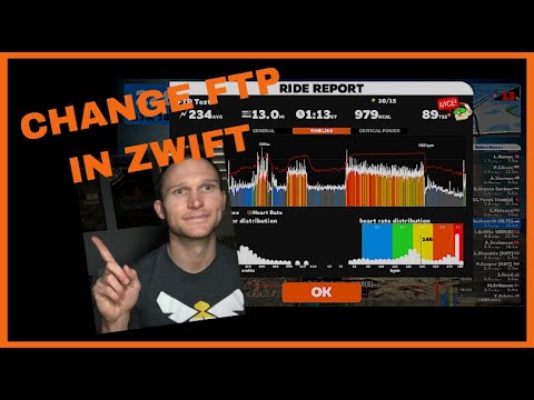 Zwift For Beginners: How to change your FTP in Zwift