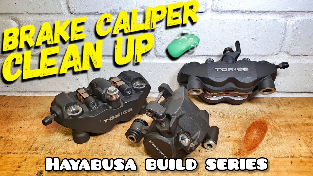 Brake Caliper Clean Up - Hayabusa Build Series - YouTube