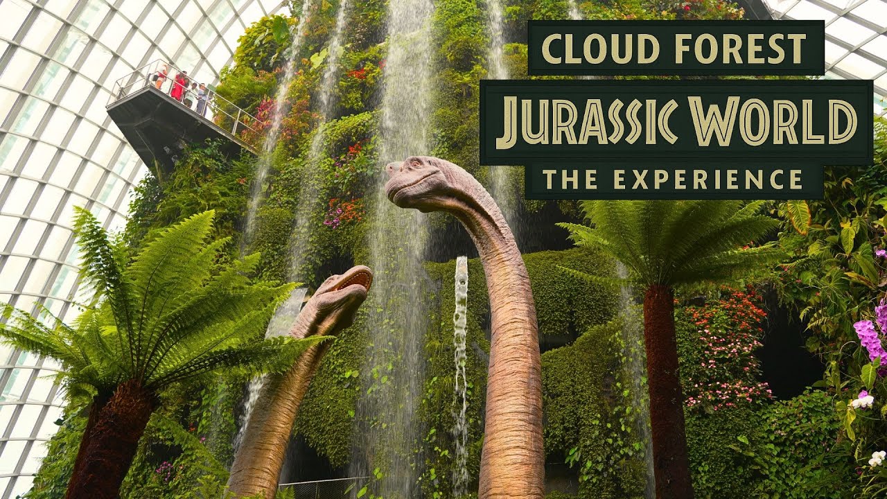 🇸🇬 Cloud Forest | Jurassic World Experience | Walking Tour