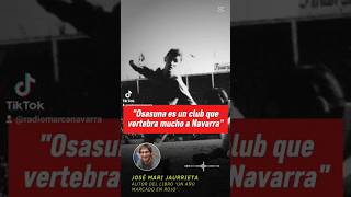 📖"OSASUNA es un club que vertebra mucho a Navarra" (JM Jaurrieta, autor de 'Un año marcado en rojo')