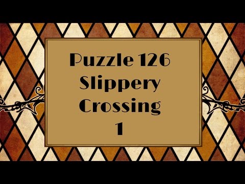 Professor Layton and the Diabolical Box/Pandorau0027s Box - Puzzle 126: Slippery Crossing 1