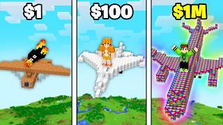 EVOLUÍ AVIÃO DE POBRE até MILIONÁRIO no MINECRAFT!!