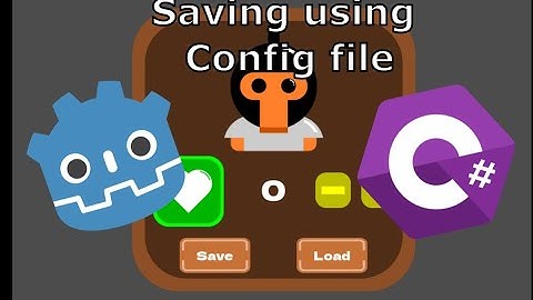 Saving using Config Tutorial - Godot C#