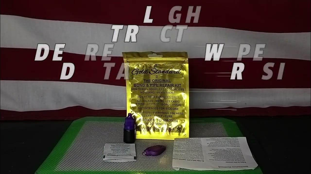 HOW TO FIX A BONG DIY KIT HOLE IN BOTTOM YouTube