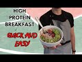 High Protein Recipes - Quick and Easy High Protein Breakfast That&#39;s Under 500 Calories