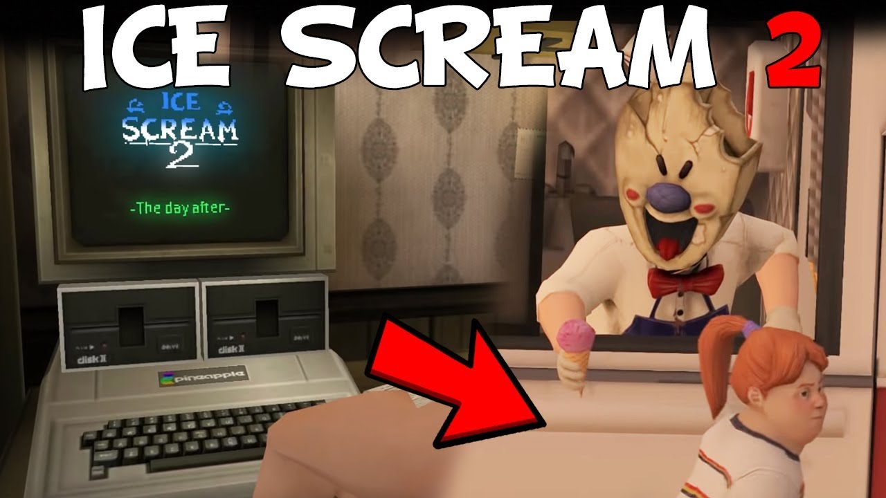 NOVA CENA!! O SORVETEIRO TRABALHA PARA O McDonalds!! - MOD INCRÍVEL - Ice  Scream 2 (JOGO DE TERROR) 