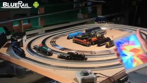Running a BlueRail board with Android (does NOT work with the new BlueRailDCC boards)