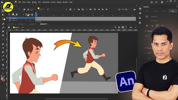 Run Cycle Animation Adobe Animate | 2D Animation Online Course Free | @LearnAnimationHindi
