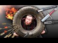 Could you make effective ARMOR out of TIRES?