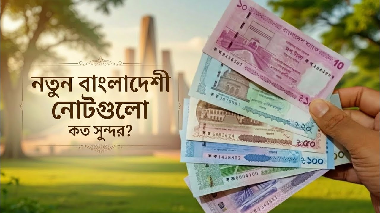 Bangladesh New Banknotes Full Collection | 10 Taka to 1000 Taka | Full ...