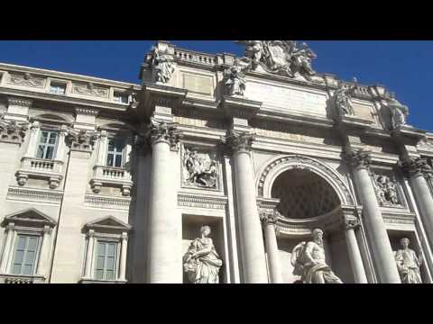 Video: Besoek die Trevi-fontein in Rome, Italië