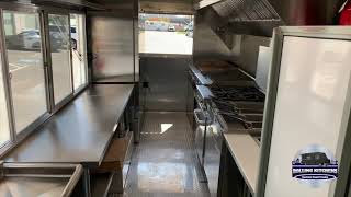 rolling kitchens  -  18 foot standard food truck interior