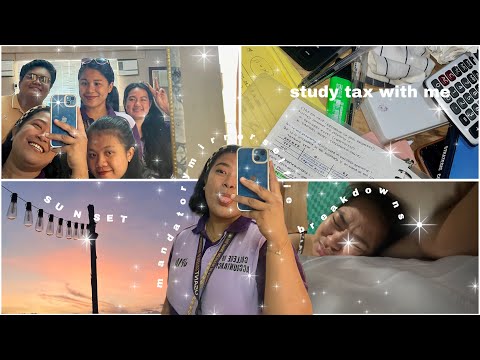 productive vlog✨ final exams, exit interview, civil service exam result, breakdown, more activities