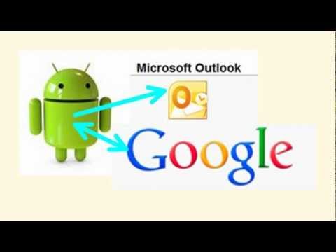 Часть №1 Google Контакты. Синхронизация КОНТАКТОВ: Google-Android-Outlook.