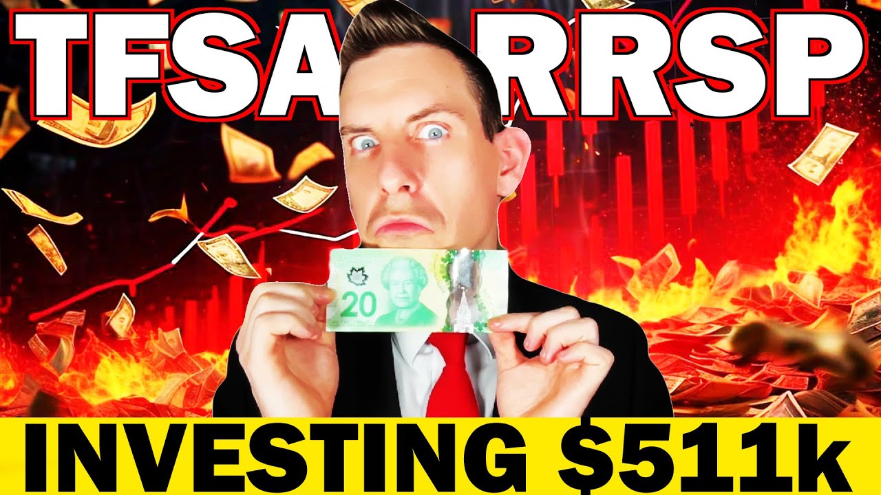 Investing $511k In A Bubble | Canadian Portfolio TFSA & RRSP Stocks To Buy  Explained