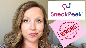 SNEAK PEEK GENDER TEST,  WRONG!! // SNEAK PEEK TEST WRONG AT 11 WEEKS // SNEAK PEEK HOME TEST