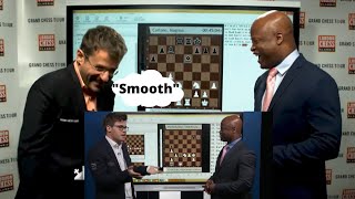 GM Maurice irritating and getting trolled by GMs (Magnus, Levon, Ian) for six straight minutes