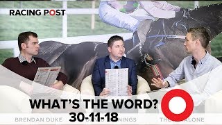 What's The Word? Ladbrokes Trophy Weekend