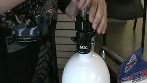 Nitrous Express Remote Bottle Valve Opener Demonstration