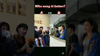 Who sang it better Attention cover #duet #song #shots