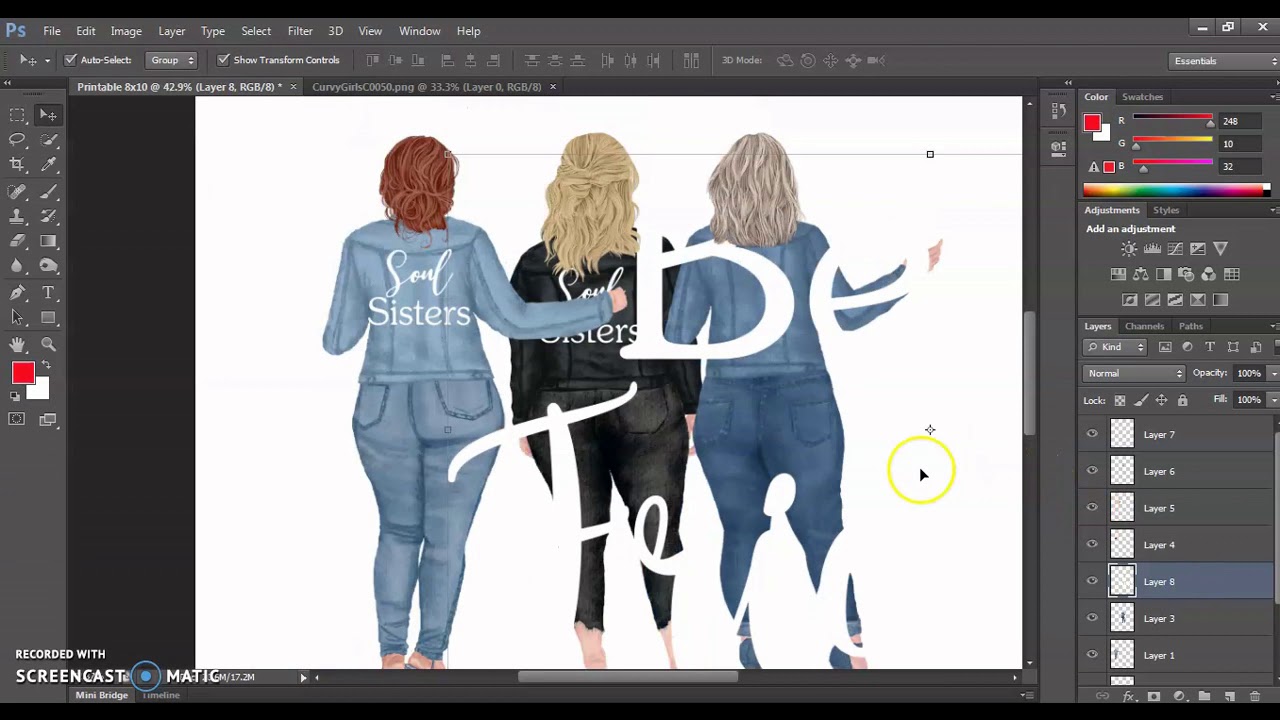  Update How to use clip art elements for creating best friends print