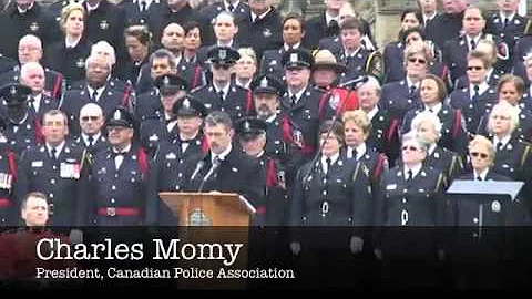 "The Brave Few" Charles Momy Candian Police Assn-C...