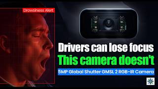 5Mp Global Shutter Rgb-Ir Gmsl2 Camera For Dms, Oms Industrial Automation E-Con Systems