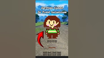 Unlocking Chara In Jump Showdown..#roblox #jumpshowdown #battlegrounds #shorts
