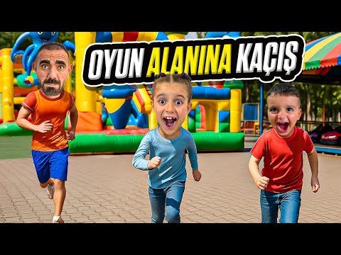POYRAZ ELİF OYUN ALANINA GİZLİ GİTTİ
