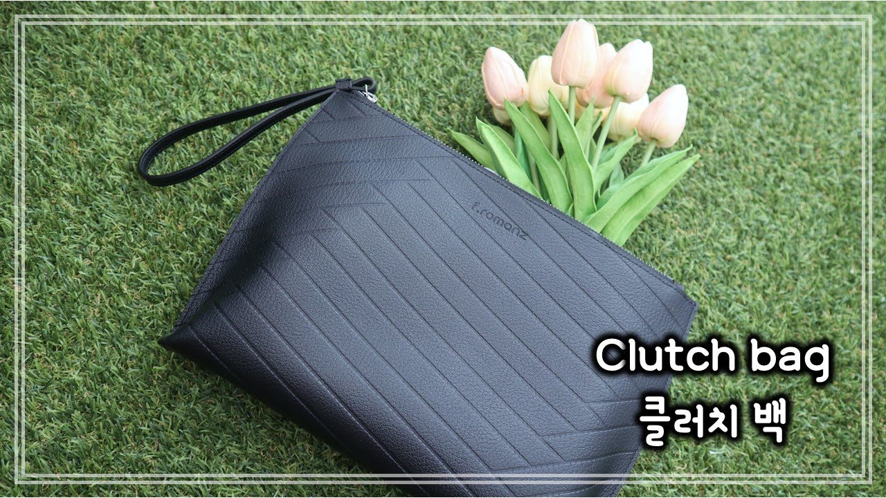 [Leather Craft] 고퀄리티👍 클러치 백 만들기｜Making a clutch bag