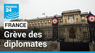 Grève des diplomates français : 