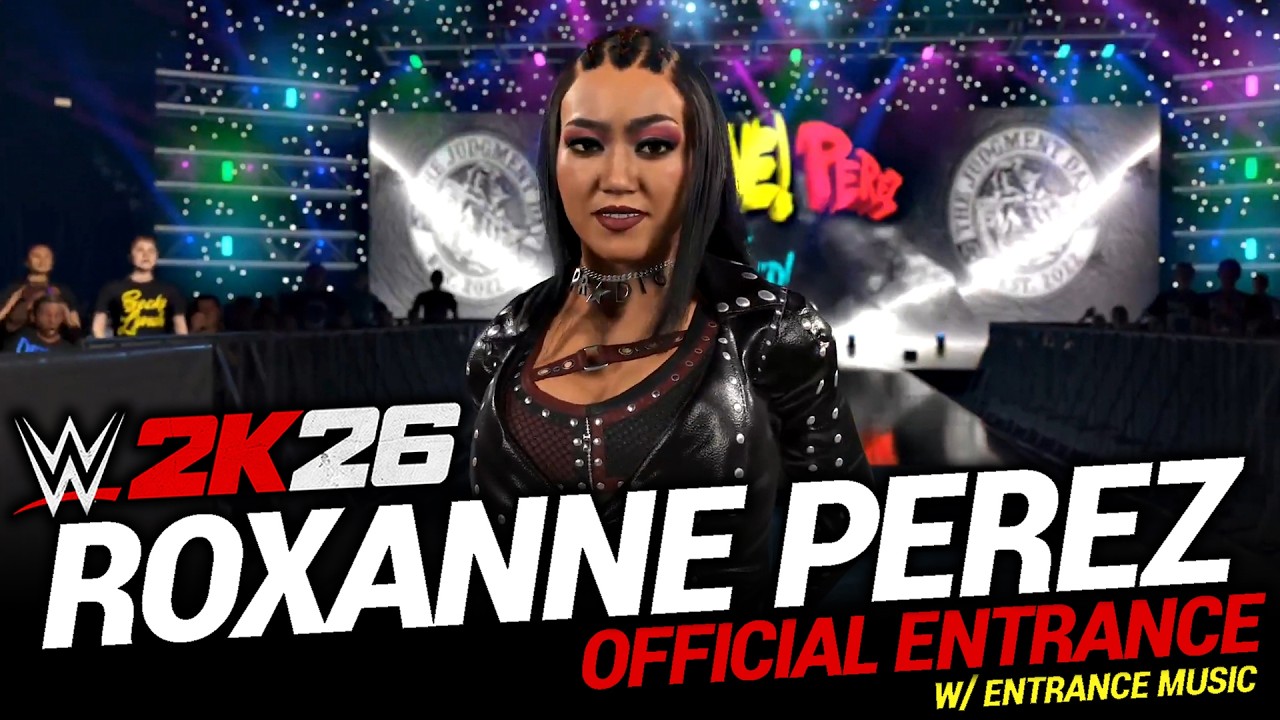 WWE 2K26: Roxanne Perez Full Official Entrance!