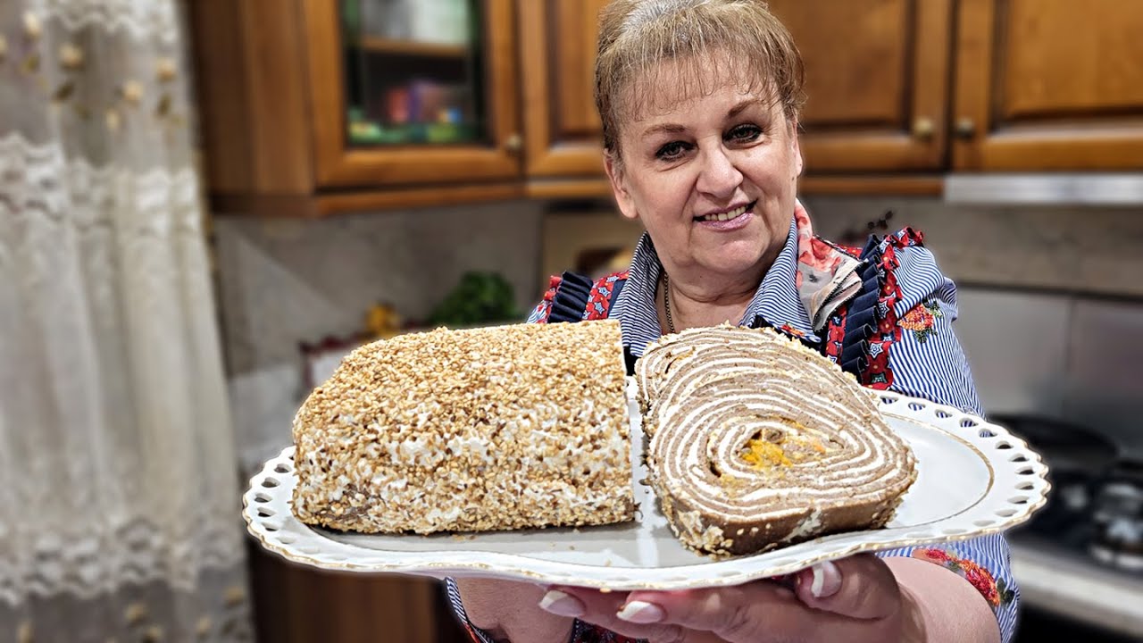 НЕЖНЫЙ СОЧНЫЙ ПЕЧЁНОЧНЫЙ РУЛЕТ! Шикарная закуска на праздничный стол.