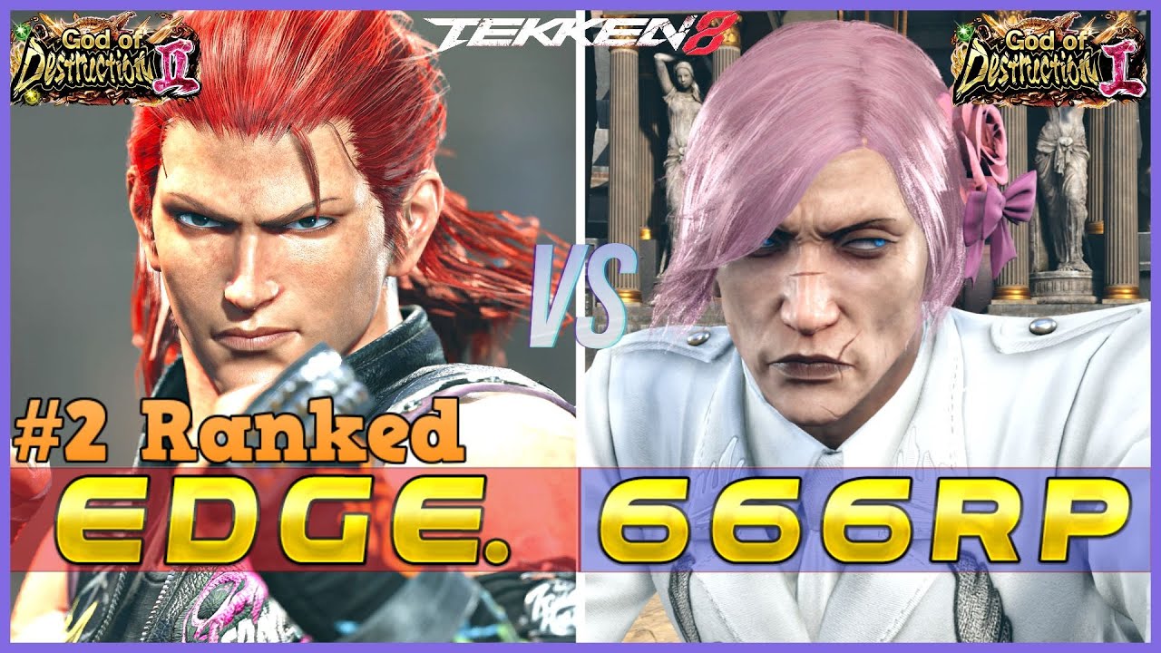 T8 ▰ EDGE (#2 Ranked Hwoarang) Vs 666RP (Dragunov) ▰ Tekken 8 High Level Gameplay