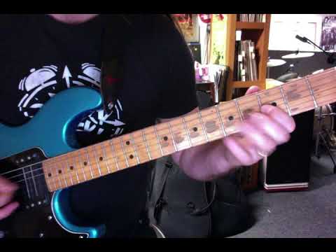 You Really Got Me - The Kinks - Guitar Solo - Tutorial