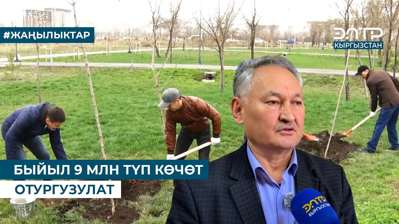 БЫЙЫЛ 9 МЛН ТҮП КӨЧӨТ ОТУРГУЗУЛАТ